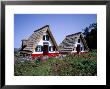 Traditional Houses At Santana, Madeira, Portugal by Hans Peter Merten Limited Edition Print