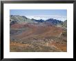 Foot Trail Through Haleakala Volcano Crater Winds Between Red Cinder Cones, Maui, Hawaiian Islands by Tony Waltham Limited Edition Print