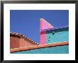 Colourful Roof Detail In Village, La Placita, Tucson, Arizona, Usa by Ruth Tomlinson Limited Edition Pricing Art Print