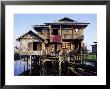 House On Stilts Of Shan Family, Inle Lake, Shan States, Myanmar (Burma) by Upperhall Limited Edition Print