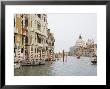 View Of Motorboats On The Grand Canal, Venice, Italy by Dennis Flaherty Limited Edition Print