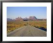 Road To Monument Valley, Navajo Reserve, Utah, Usa by Adina Tovy Limited Edition Print