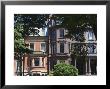 Townhouses In Commonwealth Avenue, Boston, Massachusetts, Usa by Amanda Hall Limited Edition Print