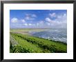 Looking South Along Saunton Sands And Braunton Burrows Near Barnstaple, North Devon, England, Uk by Robert Francis Limited Edition Print