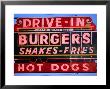 Drive-In Neon Sign, San Francisco, California by Roberto Gerometta Limited Edition Print