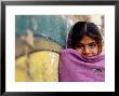 Girl Leaning Against Wall, Mandawa, Rajasthan, India by Daniel Boag Limited Edition Print