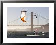 People Wind Surfing And Kitebording In The San Francisco Bay, California by Skip Brown Limited Edition Print