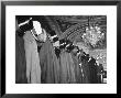 View Of Cloakroom Showing The Hats Of The Diplomats Attending Hamilton Lewis's Funeral by Thomas D. Mcavoy Limited Edition Print
