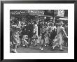 People Moving Through The Streets During Business Hours by Peter Stackpole Limited Edition Print