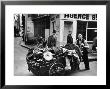 Rag Picker/Junk Dealer With His Cart Standing At Corner Of Rue Xavier Privas And Rue De La Huchette by Alfred Eisenstaedt Limited Edition Print