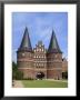 Town Gate Holstentor, Lubeck, Schleswig-Holstein, Germany by Ivan Vdovin Limited Edition Print
