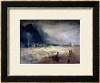 Lifeboat And Manby Apparatus Going Off To A Stranded Vessel Making Signal Of Distress, Circa 1831 by William Turner Limited Edition Print