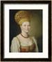 Peasant Woman In Russian Costume, 1784 by Ivan Petrovich Argunov Limited Edition Print