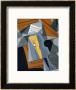 The Guitar, Illustration For The Poem Au Soleil Du Plafond, By Pierre Reverdy 1955 by Juan Gris Limited Edition Print