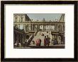 Castle Courtyard, 1762 by Bernardo Belotto Limited Edition Pricing Art Print