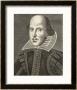 William Shakespeare Playwright And Poet by M. Droeshout Limited Edition Pricing Art Print