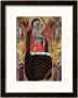 Madonna And Child Enthroned With Six Angels by Allegretto Nuzi Limited Edition Print