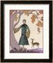 Fur Hat And Coat By Worth by Georges Barbier Limited Edition Pricing Art Print