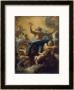God The Father Supported By Angels by Charles De La Fosse Limited Edition Print