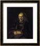 Portrait Of An Elderly Woman by Rembrandt Van Rijn Limited Edition Pricing Art Print