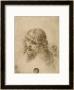 Head Of The Redeemer, Drawing, Galleries Of The Academy, Venice by Leonardo Da Vinci Limited Edition Print
