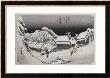 Night Snow, Kambara', From The Series 'The Fifty-Three Stations Of The Tokaido' by Ando Hiroshige Limited Edition Print