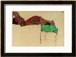 Reclining Male Nude With Green Cloth, 1910 by Egon Schiele Limited Edition Print