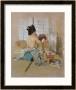 Geisha At Her Toilet by Thomas Jones Barker Limited Edition Print