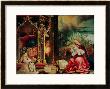 Concert Of The Angels, The Madonna In Prayer, And Nativity, From The Isenheim Altarpiece, 1515 by Matthias Grunewald Limited Edition Print