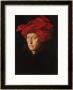 A Man In A Red Turban (Self-Portrait Of Jan Van Eyck), 1433 by Jan Van Eyck Limited Edition Print