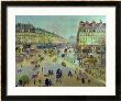 The Avenue De L'opera, Sunlight, Winter Morning, Around 1880 by Camille Pissarro Limited Edition Print