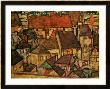Yellow City, 1914 by Egon Schiele Limited Edition Pricing Art Print