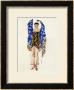 Costume Design For A Dancing Girl by Leon Bakst Limited Edition Print