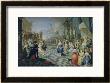 A Ball On The Terrace Of A Palace by Hieronymus Janssens Limited Edition Pricing Art Print