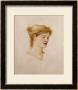 The Head Of A Woman by Edward Burne-Jones Limited Edition Pricing Art Print