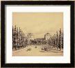 United States Capitol From Pennsylvania Avenue, Circa 1814 by Benjamin Henry Latrobe Limited Edition Print