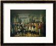 Napoleon I Receiving The Deputies Of The Conservative Senate At The Royal Palace In Berlin by Rene Theodore Berthon Limited Edition Pricing Art Print