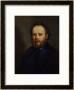 Portrait Of Pierre Joseph Proudhon (1809-65) 1865 by Gustave Courbet Limited Edition Print