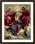 Coronation Of The Virgin, Circa 1641-42 by Diego Velã¡Zquez Limited Edition Print