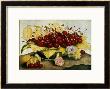 Cherries And Carnations by Giovanna Garzoni Limited Edition Print