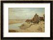 Fisherman's Huts At Sainte-Adresse by Jean-Baptiste-Camille Corot Limited Edition Print