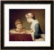 The Young Schoolmistress, 1740 by Jean-Baptiste Simeon Chardin Limited Edition Pricing Art Print