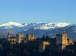 The Alhambra And The Sierra Nevada Behind Are Lit By A Wintry Sunset, Spain by Tor Eigeland Limited Edition Print