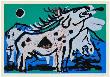 Groãÿer Hirsch Xi by A. R. Penck Limited Edition Print