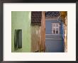 Colourfully Painted 16Th Century Burgher Houses In The Medieval Citadel, Transylvania, Romania by Gavin Hellier Limited Edition Print