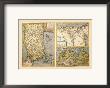 Maps Of Turkey, Egypt, And Libya by Abraham Ortelius Limited Edition Print
