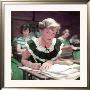 15 Year Old High School Student Rue Lawrence In Class At New Trier High School Outside Chicago by Alfred Eisenstaedt Limited Edition Print