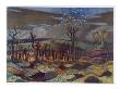 Air Fight At Wytschaete, British Artists At The Front, Continuation Of The Western Front, C.1918 by Paul Nash Limited Edition Print