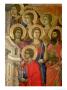 Maesta: Detail Of Saints, Including St. John The Baptist, 1308-11 by Duccio Di Buoninsegna Limited Edition Print
