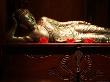 Golden Statue Of A Reclining Woman by Andrew Brownbill Limited Edition Pricing Art Print